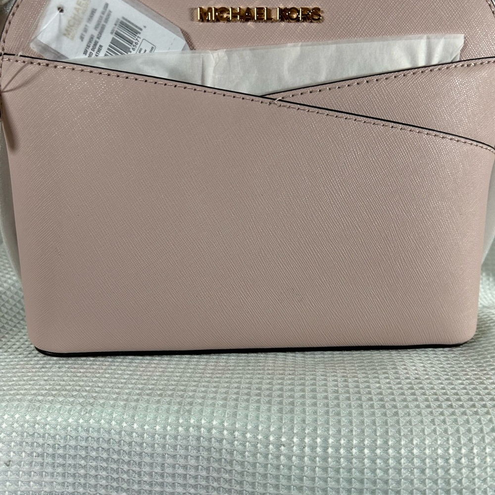 Michael Kors, jet set travel, medium dome, Crossbody bag, color powder, blush - Picture 5 of 7